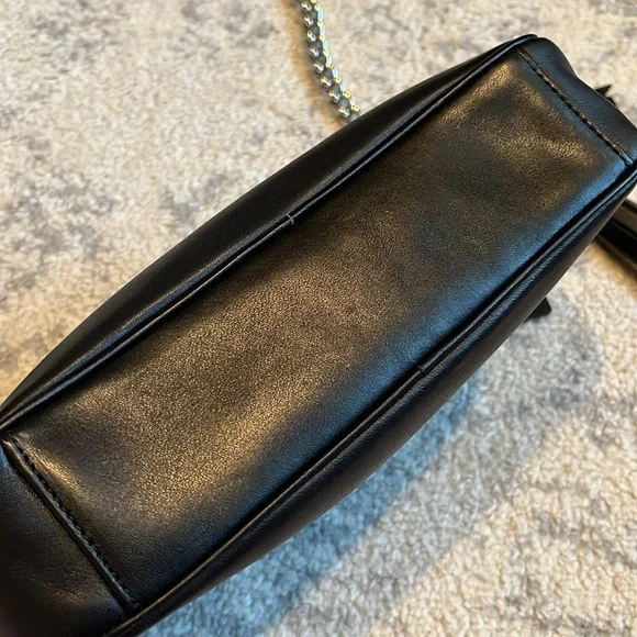 COACH Black Leather Crossbody Bag - Picture 6 of 13